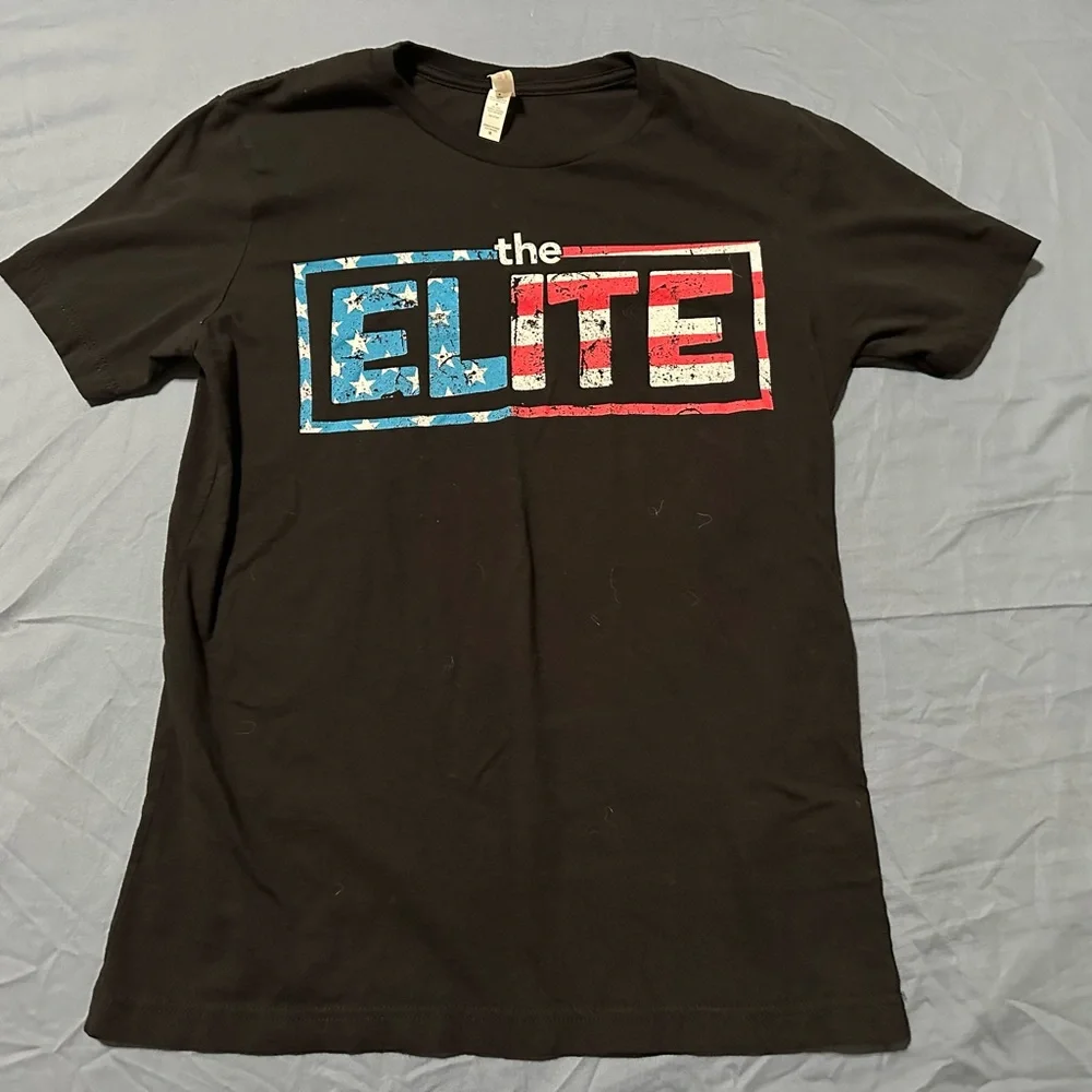 AEW‎ Black 'The Elite' Short Sleeve Tee